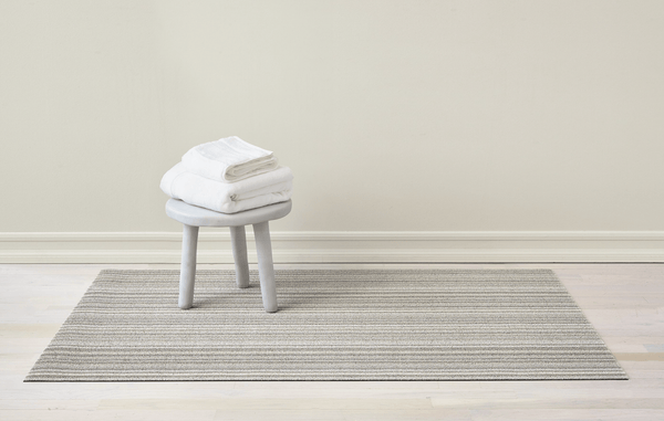 Skinny Stripe Shag Rug - Chilewich - Rugs - Birch - Doormat - HORNE