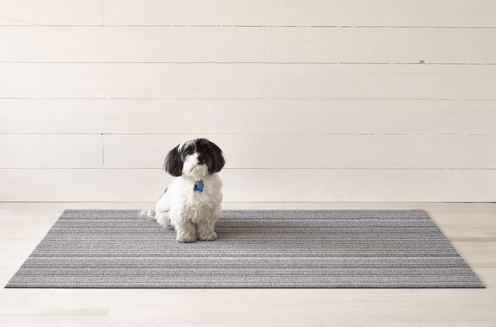 Skinny Stripe Shag Rug - Chilewich - Rugs - Shadow - Doormat - HORNE