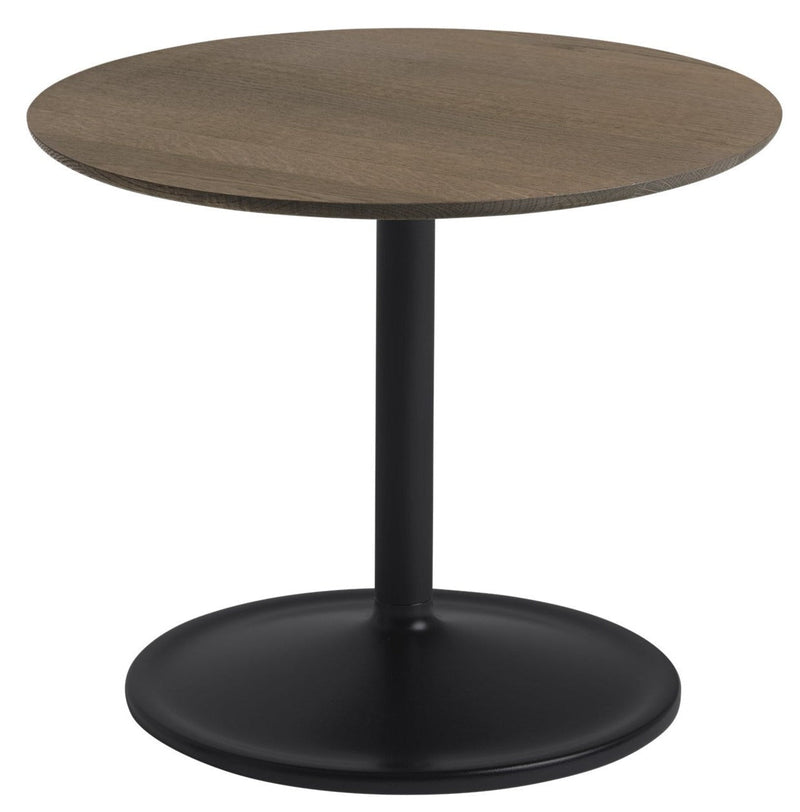 Soft Side Table - Round - Muuto - Bedside Tables - Size 1 - Black Nanolaminate/Black - HORNE