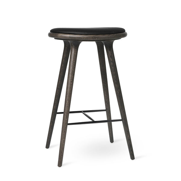 Space Stools - Sirka Grey Stain Oak - Mater - Stools + Benches + Ottomans - Bar Stool: 29"H - HORNE