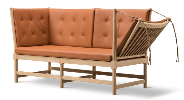 Spoke - Back Sofa - Soap Treated Oak - Fredericia - Sofas - Omni 307 - HORNE