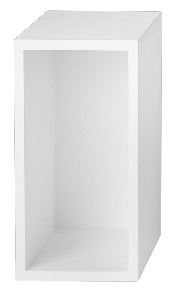 Stacked Storage System - Muuto - Shelving - Small w/ Backboard - White - HORNE