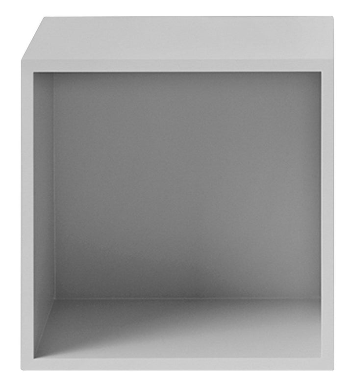Stacked Storage System - Muuto - Shelving - Medium w/ Backboard - Light Grey - HORNE
