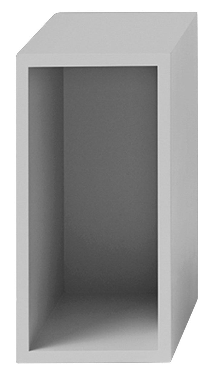 Stacked Storage System - Muuto - Shelving - Small w/ Backboard - Light Grey - HORNE