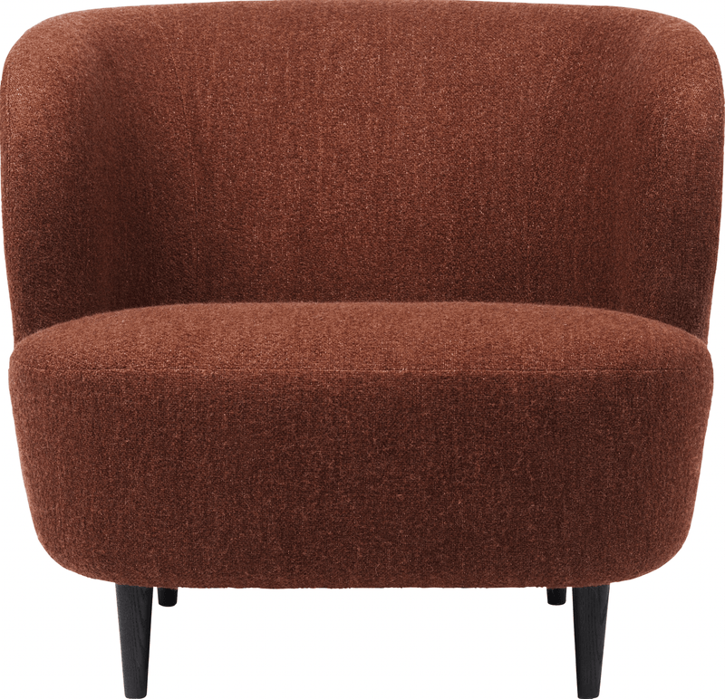 Stay Lounge Chair - Large, Wooden Legs - Gubi - Chairs - American Walnut - Gabriel Tempt - 60152 - HORNE