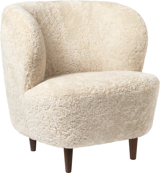 Stay Lounge Chair - Small, Wooden Legs - Gubi - Chairs - American Walnut - Gabriel Tempt - 60152 - HORNE