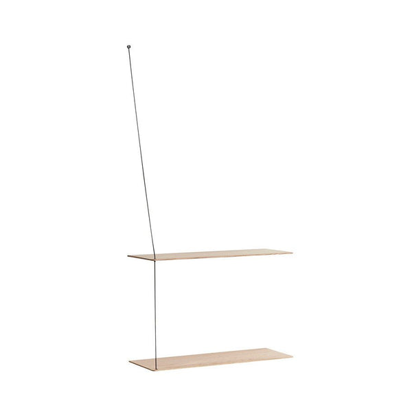 Stedge Shelf - Woud - Shelving - 23 Inches - White Oak - HORNE
