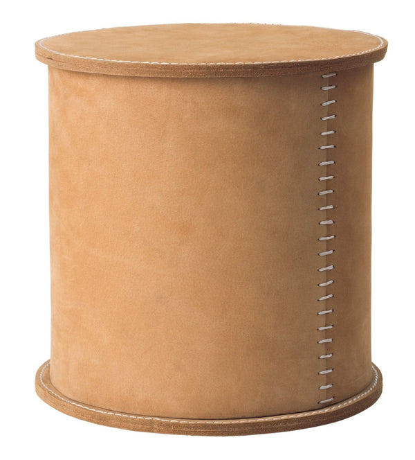 Stitched Leather Box - Kristina Dam - Office Accessories - Large - HORNE