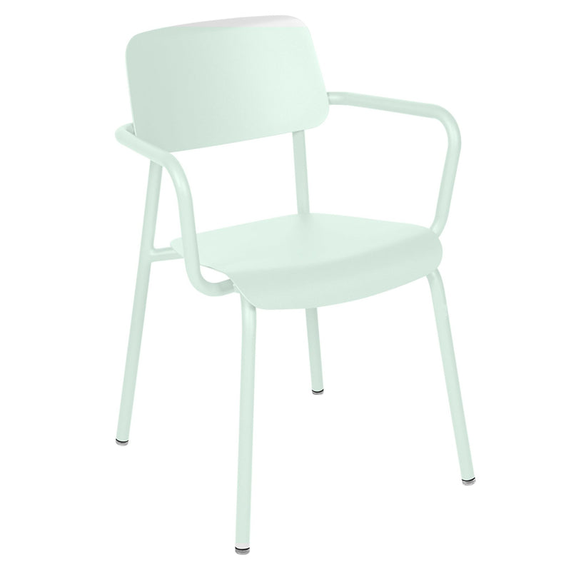 Studie Armchair - Set of 2 - Fermob - Outdoor Furniture - Acapulco Blue - HORNE