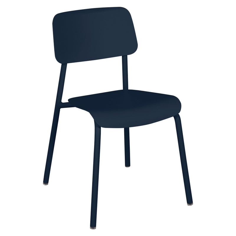 Studie Chair - Set of 2 - Fermob - Outdoor Furniture - Acapulco Blue - HORNE
