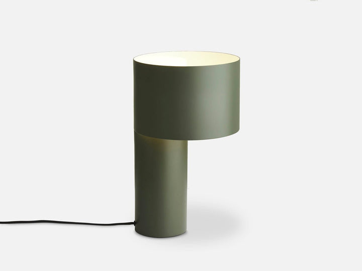 Tangent Table Lamp - Woud - Table + Task - Forest Green - HORNE