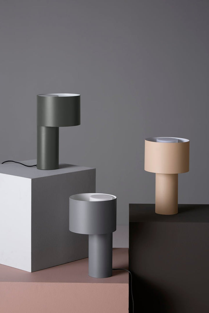 Tangent Table Lamp - Woud - Table + Task - Forest Green - HORNE