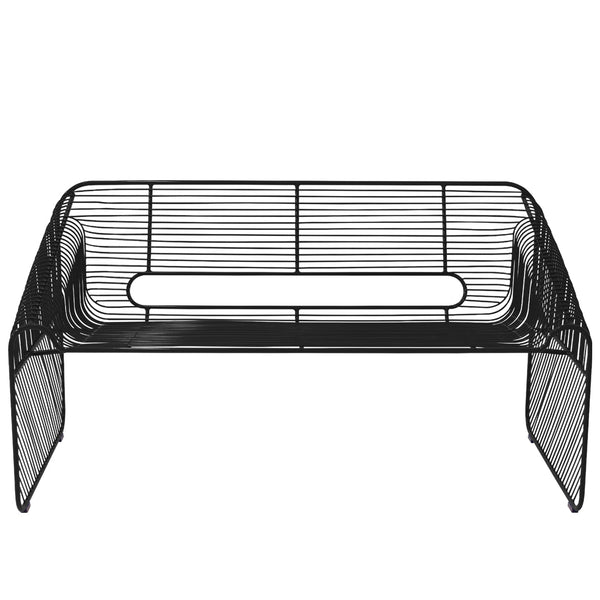 The Love Seat Lounge - Bend Goods - Chairs - Black - No Seat Pad - HORNE