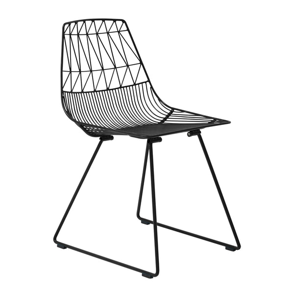 The Lucy Side Chair - Set of 2 - Bend Goods - Chairs - Black - No Seat Pad - HORNE