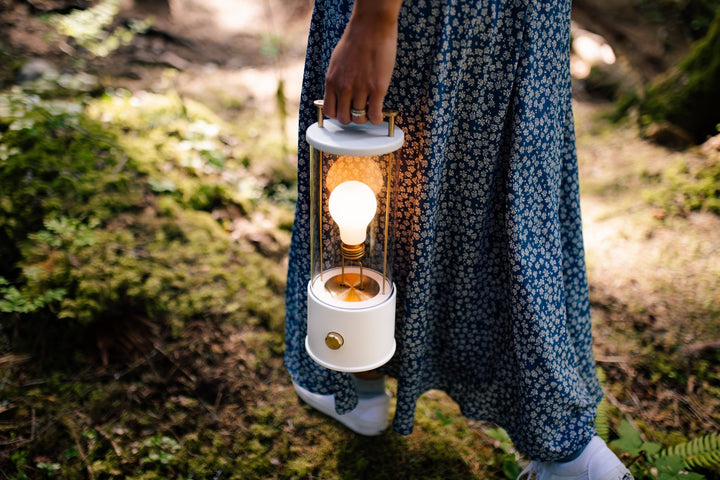 The Muse Portable Lamp - Tala - Solid Brass - HORNE