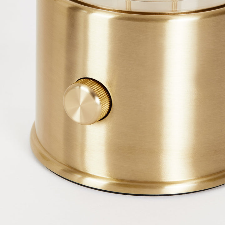 The Muse Portable Lamp - Tala - Solid Brass - HORNE