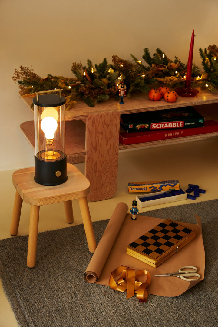 The Muse Portable Lamp - Tala - Solid Brass - HORNE