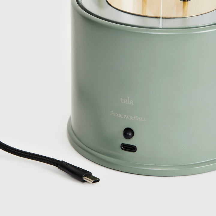 The Muse Portable Lamp - Tala - Solid Brass - HORNE