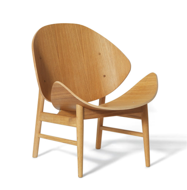 The Orange Lounge Chair - No Upholstery - Warm Nordic - Chairs - Oak - HORNE