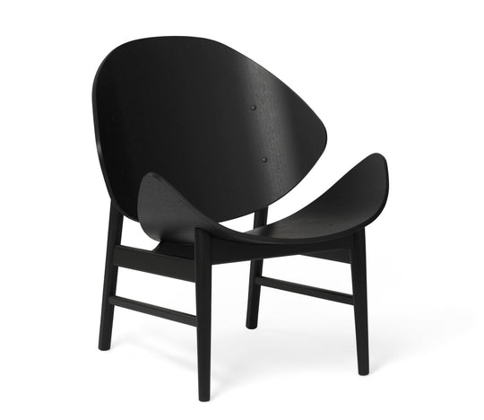 The Orange Lounge Chair - No Upholstery - Warm Nordic - Chairs - Black Oak - HORNE