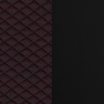 Mosaic 682/ Black Leather/ Smoked Oak
