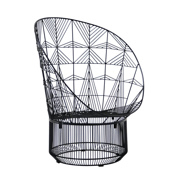 The Peacock Lounge - Bend Goods - Chairs - Black - No Seat Pad - HORNE