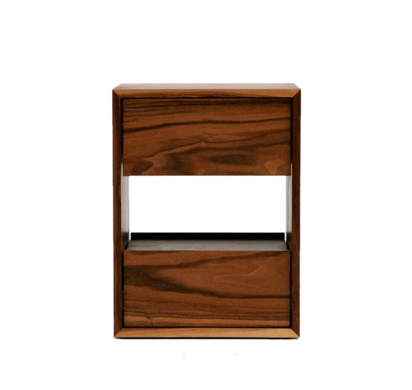 THN 1.5 Night Stand - Artless - Bedside Tables - Walnut with White Lacquer Drawer - HORNE
