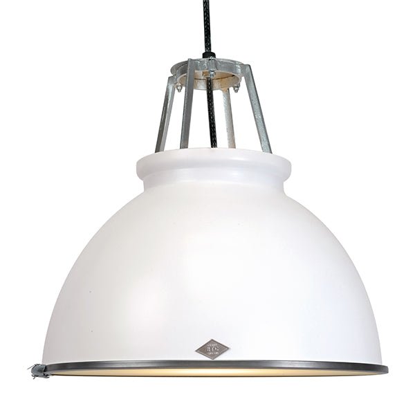 Titan 3 Pendant & Diffuser - White - Original BTC - Pendants - HORNE