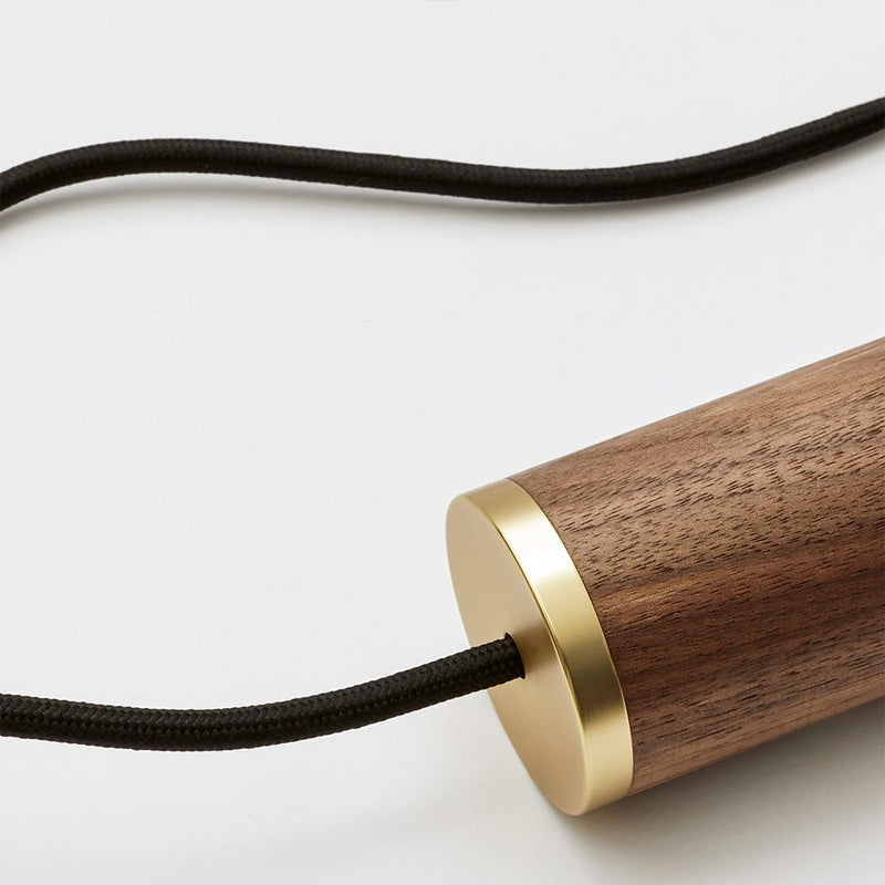 Triple Pendant - Tala - Black - Brass - Sphere IV - HORNE