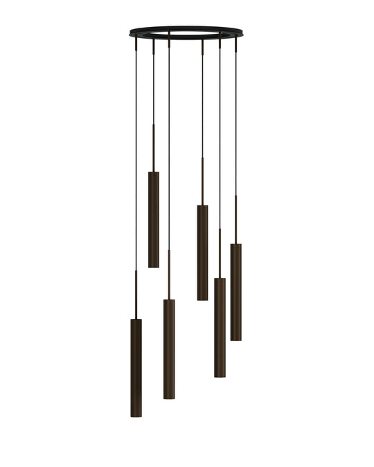Tubulaire Chandelier - Audo Copenhagen - Chandeliers - Chandelier 6 - HORNE