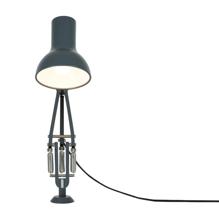 Type 75 Mini Lamp with Desk Insert - Anglepoise - Table + Task - Jet Black - HORNE