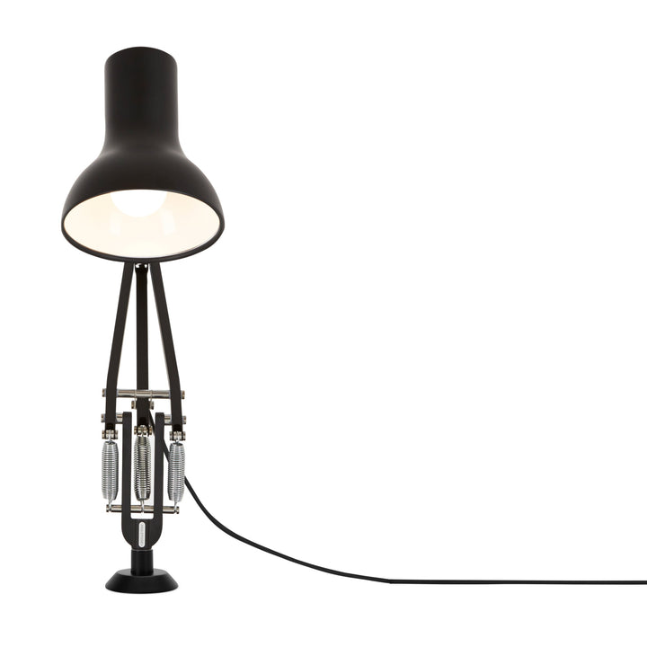 Type 75 Mini Lamp with Desk Insert - Anglepoise - Table + Task - Jet Black - HORNE