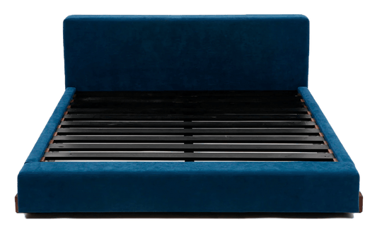Up Solutions Platform Bed - Artless - Beds - QUEEN - Aged Velvet - Admiral - HORNE