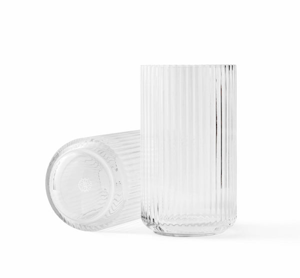 Vase - Clear - Lyngby - Vases - 15" x 8.3" - HORNE