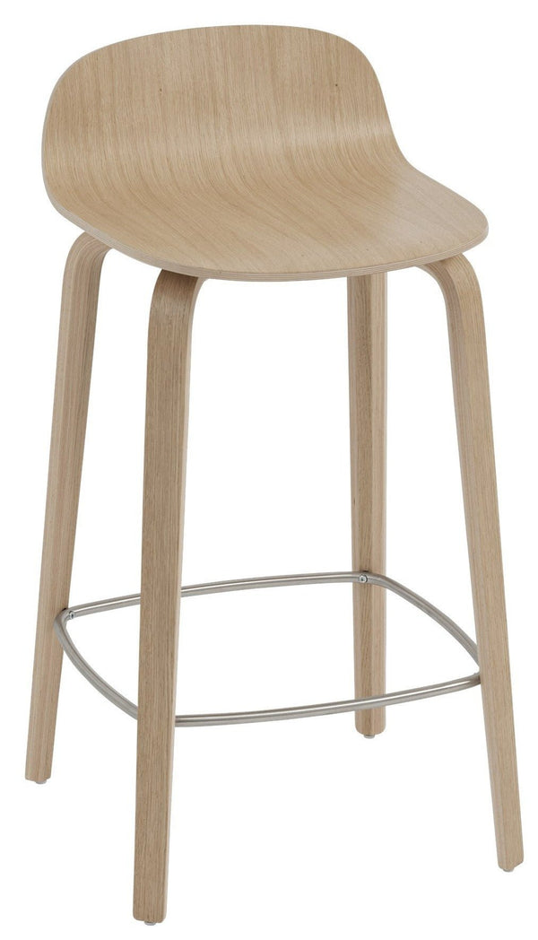 Visu Stool - Muuto - Stools + Benches + Ottomans - Counter Height - Oak - HORNE