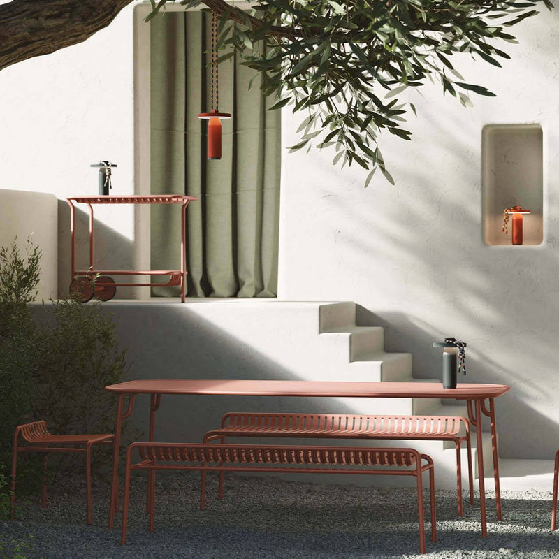 Week - End Dining Table - Rectangle - Petite Friture - Outdoor Furniture - Medium - Black - HORNE