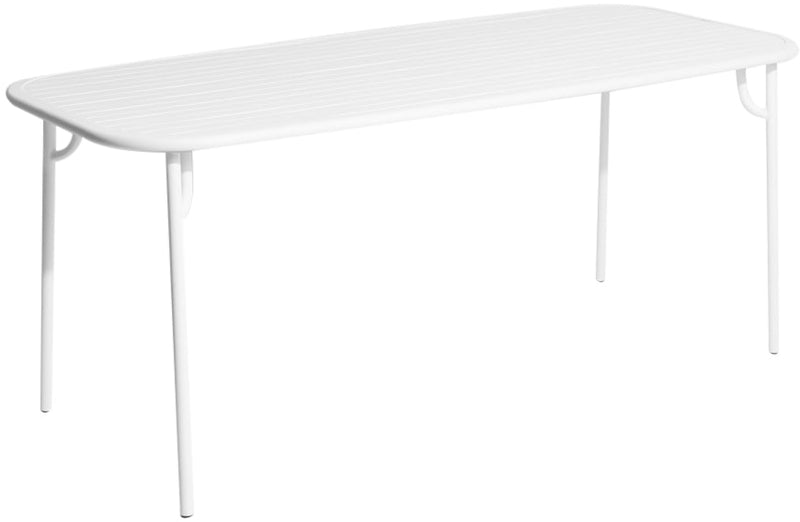 Week - End Dining Table - Rectangle - Petite Friture - Outdoor Furniture - Medium - Black - HORNE