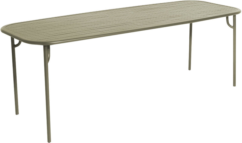 Week - End Dining Table - Rectangle - Petite Friture - Outdoor Furniture - Medium - Black - HORNE