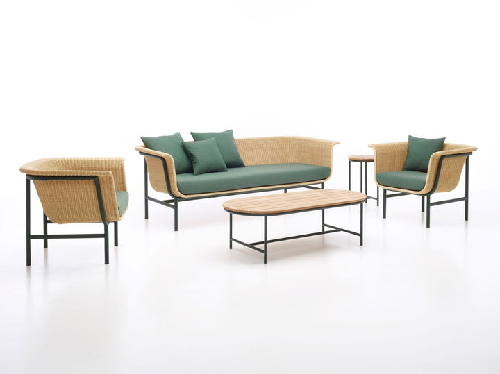 Wicked Lounge Sofa 3 - Seater - Vincent Sheppard - Outdoor Furniture - Taupe - HORNE