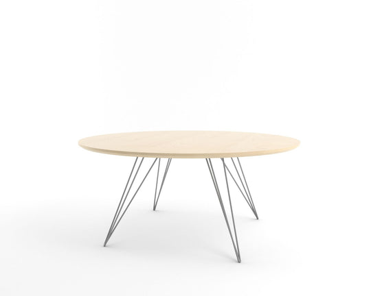 Williams Coffee Table - Large Oval - Tronk - Tables + Desks - Maple - Gray - HORNE