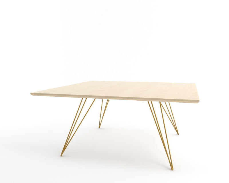 Williams Coffee Table - Large Square - Tronk - Tables + Desks - Maple - Gray - HORNE