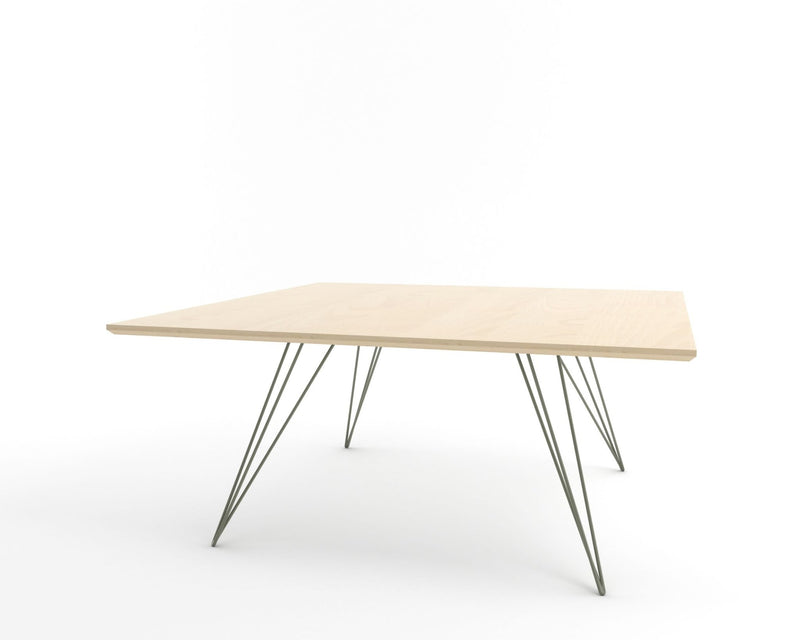 Williams Coffee Table - Large Square - Tronk - Tables + Desks - Maple - Gray - HORNE