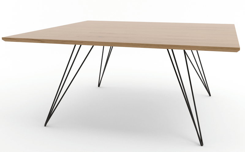 Williams Coffee Table - Large Square - Tronk - Tables + Desks - Maple - Gray - HORNE