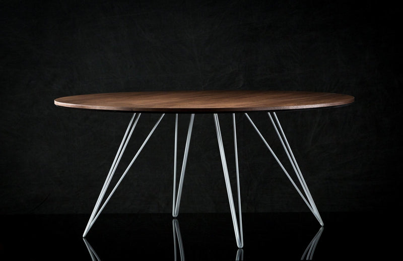 Williams Coffee Table - Small Oval - Tronk - Tables + Desks - Maple - Blood Red - HORNE