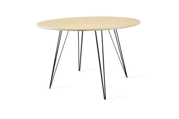 Williams Dining Table - Large Oval - Tronk - Tables + Desks - Maple - Black - HORNE