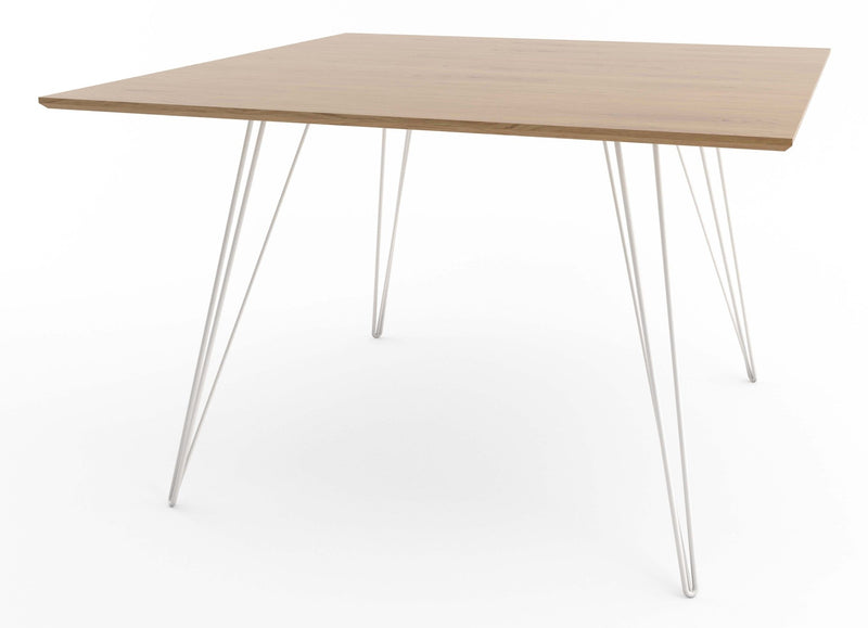 Williams Dining Table - Large Square - Tronk - Tables + Desks - Maple - Blood Red - HORNE