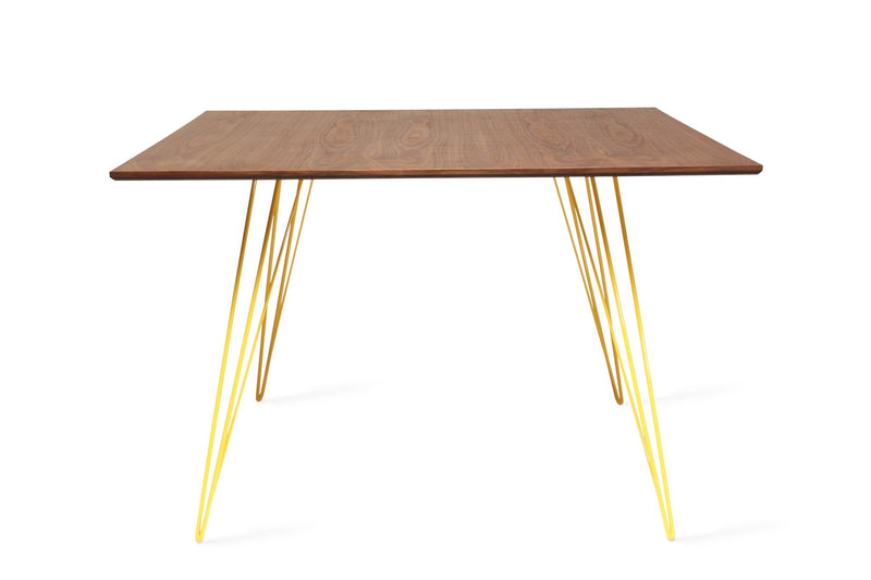 Williams Dining Table - Large Square - Tronk - Tables + Desks - Maple - Blood Red - HORNE