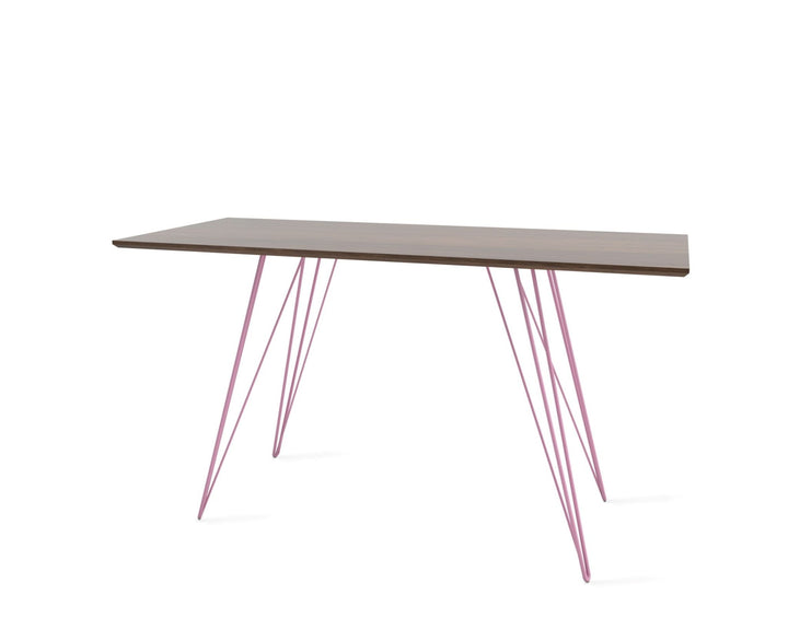 Williams Writing Desk - Tronk - Desks - Walnut - Pink - HORNE