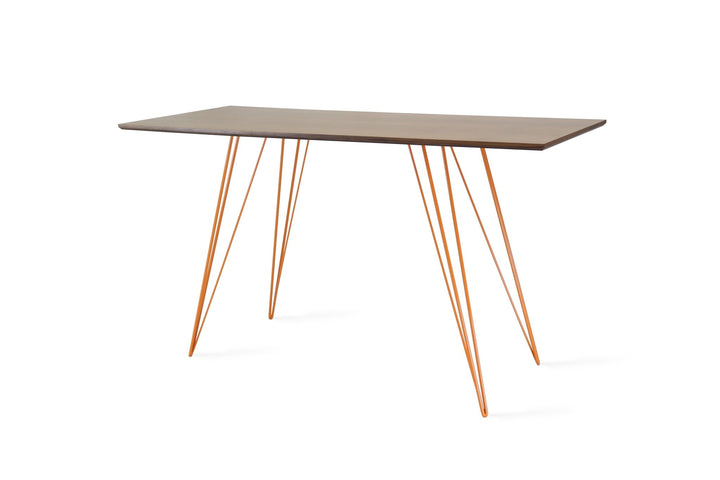 Williams Writing Desk - Tronk - Desks - Walnut - Orange - HORNE