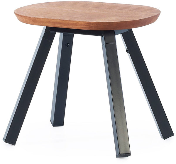 You And Me Bench - Indoor/Outdoor - RS Barcelona - Stools + Benches + Ottomans - 50 Stool - Black - HORNE